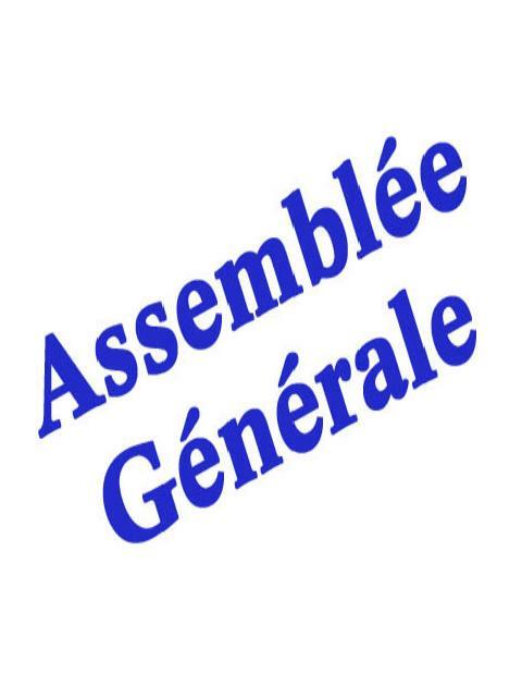 ASSEMBLÉE GÉNERALE pour cloturer 24/25