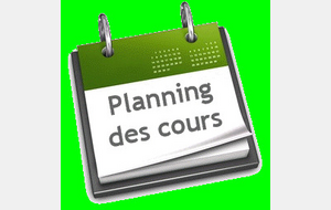 PLANNING par  groupe  du lundi 30 SEPTEMBRE AU DIMANCHE 6 octobre