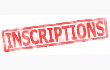 inscriptions 25-26